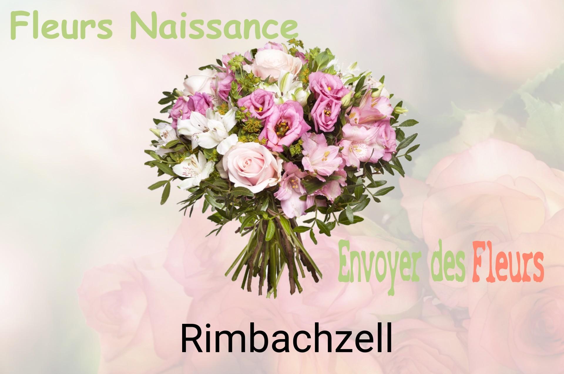 Bouquet de fleurs de naissance livré à Rimbachzell